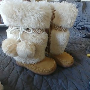 Brand New Baby Gap Toddler Tan Boots